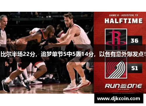 比尔半场22分，追梦单节5中5轰14分，以各有意外爆发点！